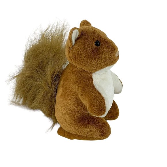 Mary Meyer Squirrel Finger Puppet Brown 5" Plush Stuffed Animal Toy - Picture 2 of 6